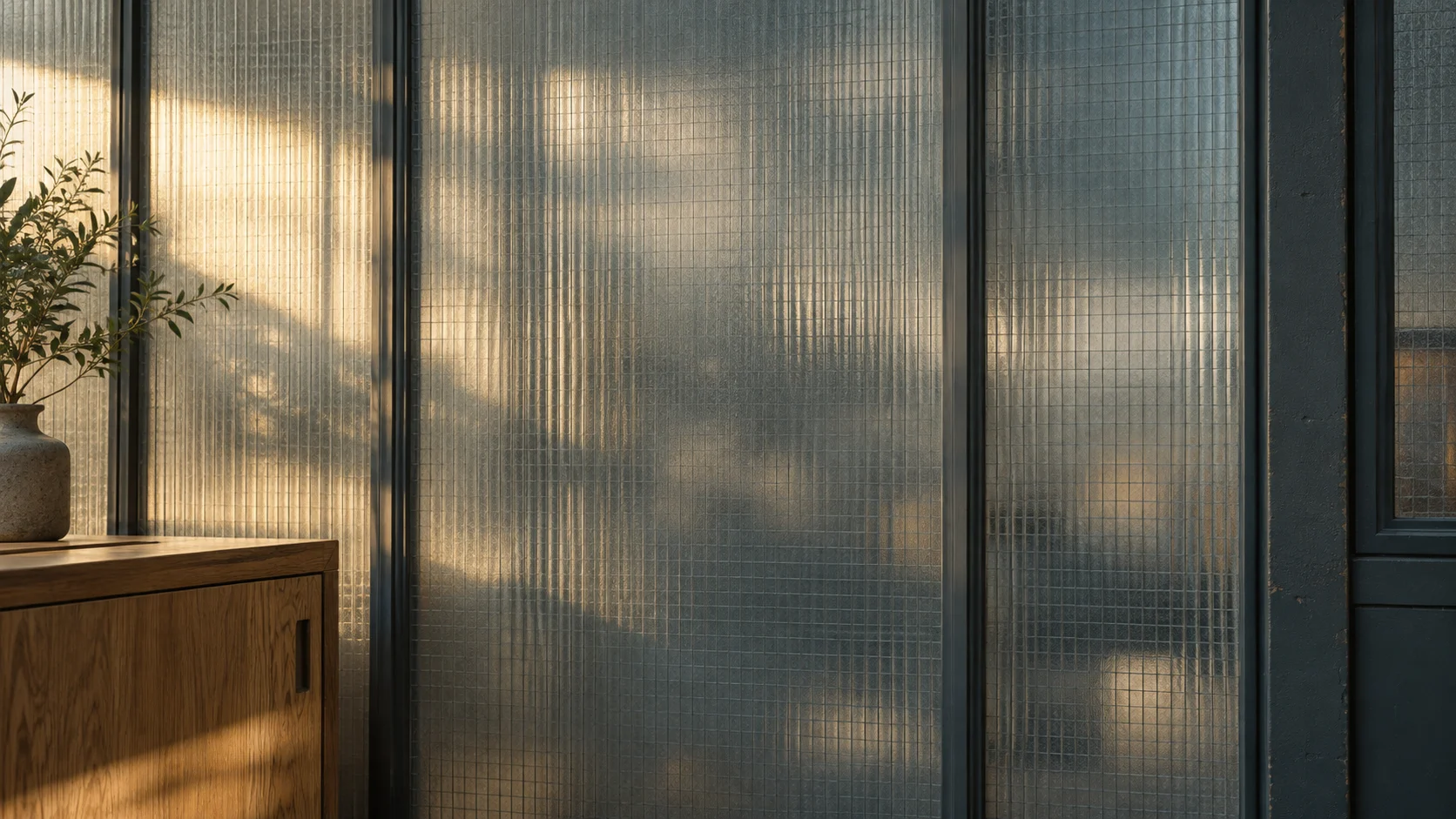Back office / quiet depth: A calm backdrop for work across systems.
